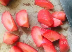 Illustration of how to make carrot and beef offal 1