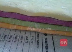 Illustration of how to make butterfly noodles 9