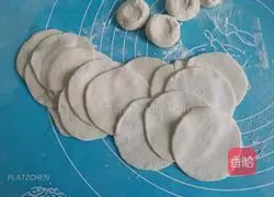 Illustration of how to make vegetarian three fresh dumplings 9