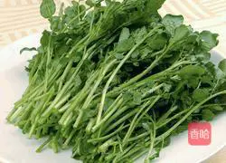 Illustration of how to make pig red sea shrimp and watercress soup 2