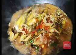 Illustration of Braised Yellow Yatou Fish 7