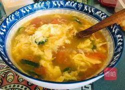 Kuaishou tomato and egg soup recipe 5