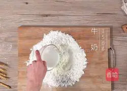 Illustration of how to make egg toast 1