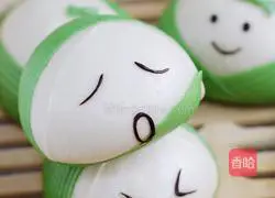 Illustration of how to make rice dumplings and steamed buns 13