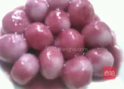 Illustration of How to Make Purple Sweet Potato Candy 11