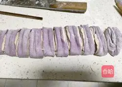 Illustration of how to make purple sweet potato buns 5