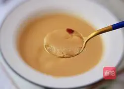 Illustration of how to mix brown sugar and ginger with milk 12