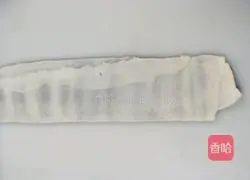 Illustration of how to make wood grain steamed buns 3