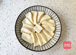 Illustration of how to make steamed tofu with mustard mustard and minced meat 5
