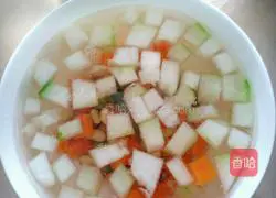 Winter melon and double beans Practice illustration 6