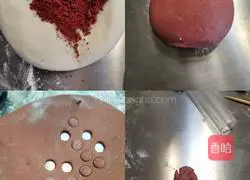 Illustration of how to make elephant bean paste buns 2