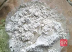 Illustration of how to make vegetable and egg pancakes 2