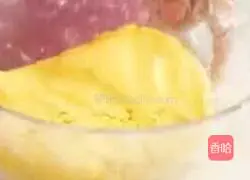 Illustration of how to make pumpkin meatballs without frying 4