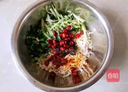 Illustration of how to make noodles with perilla sauce 8