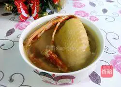 Illustration of how to make five-finger peach chicken soup 8