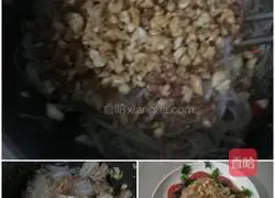 Illustration of how to make cold vermicelli 3