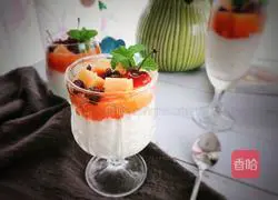 Yoghurt Papaya Cup Recipe Illustration 14