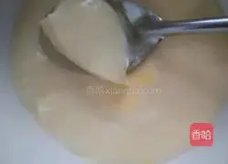 Illustration of how to make steamed egg custard 4