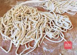 Illustration of making fried noodles 12