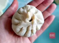 Illustration of how to make lard and purslane buns 18