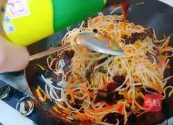 Illustration of how to make stir-fried vegetables 9