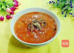 Tomato Illustration of how to cook beef brisket 14