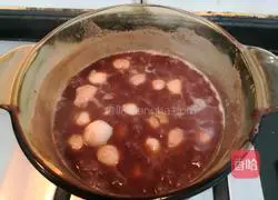 Red bean paste ball soup recipe 15