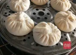 Illustration of how to make meat buns 7