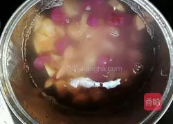 Illustration of how to make double sweet potato syrup 5