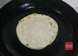 Illustration of how to make scallion pancakes 17