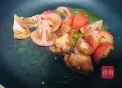 Tomato Enoki Mushroom Soup Illustration 3