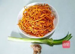 Cordyceps sinensis Illustration of how to make chicken soup 2