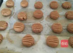 Illustration of how to make butter peanut cookies 10