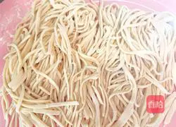 Illustration of Korean fried noodles 5