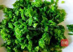 Illustration 5 of how to make homemade dumplings with celery, mushrooms and meat