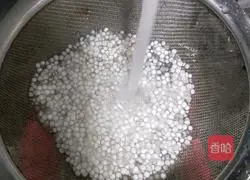 Red Bean Milk Sago Recipe Illustration 10