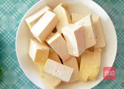 Illustration of how to make cabbage and tofu soup 2