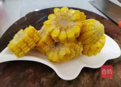 Illustration of how to make kelp and corn fish ball soup 3