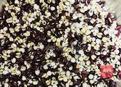 Illustration of how to make red bean and barley water 2