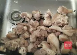 Illustration of braised pig's feet 2