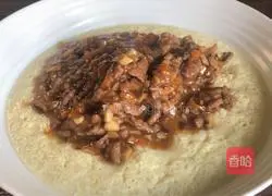 Illustration of how to make steamed eggs with minced meat 14