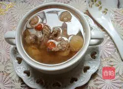 # steamed vegetables # Citigroup Illustration of how to make steamed lean meat soup with ginseng 9