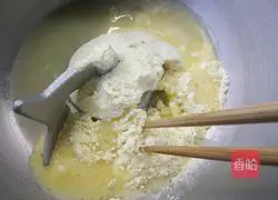 Illustration of how to make cornmeal cake 4