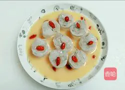 Illustration of how to make tofu, shrimp and steamed eggs 8