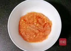 Illustration of how to make appetizing rice cakes (baby food) 3