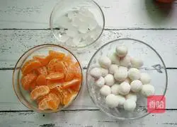 Illustration of how to make sweet and orange glutinous rice balls 3