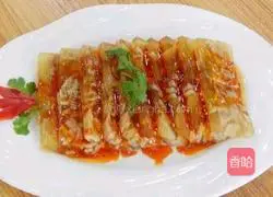 Illustration of how to make crystal skin jelly 7