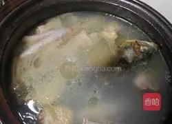 Illustration of how Buddha jumped over the wall 6