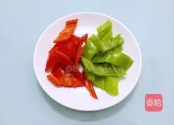 Illustration of how to make fried king oyster mushrooms with meat slices 4