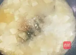 Curian carp tofu Illustration of how to make soup 2